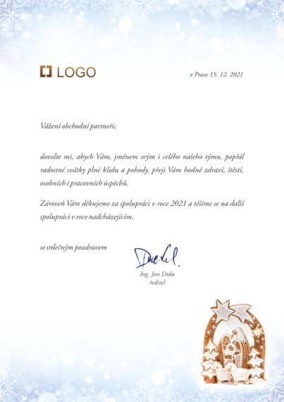 Vánoční dopis vp-11 vp-11